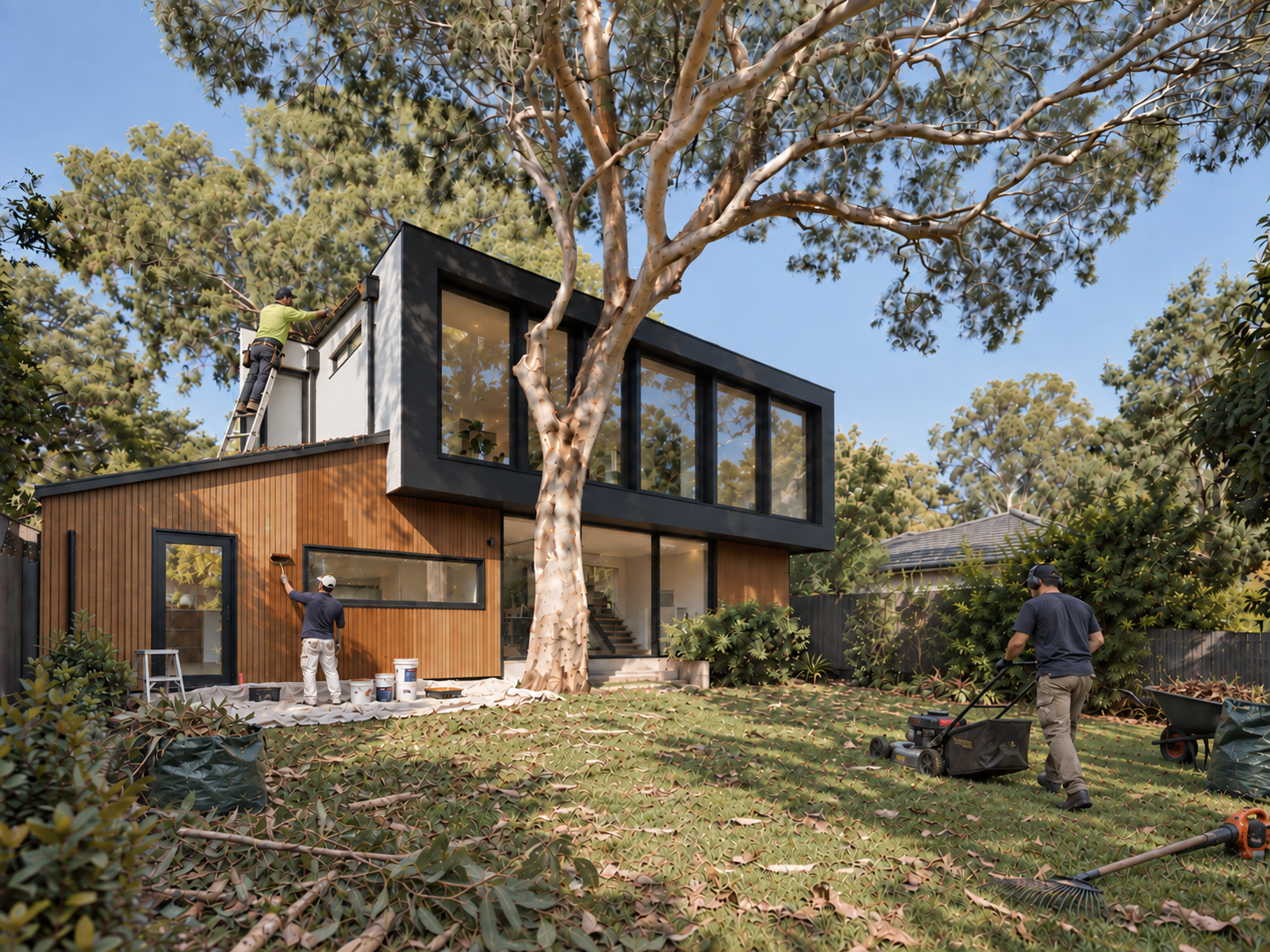 A lived-in residential space for the use and maintenance stage